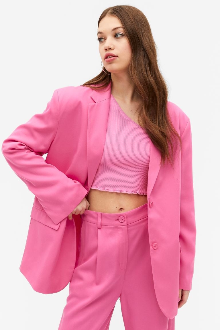 Leichter einreihiger Blazer | H&M (DE, AT, CH, NL, FI)
