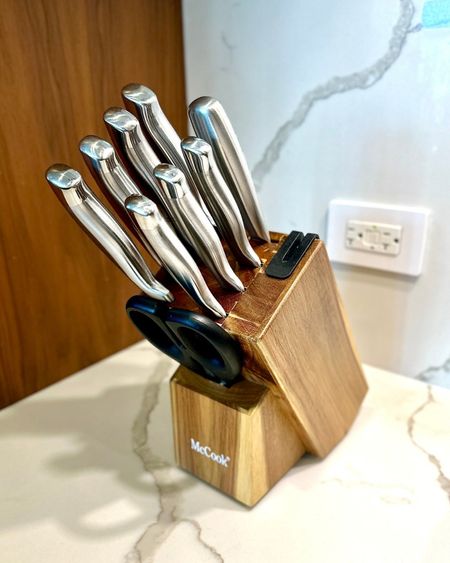 Unleash Culinary Excellence with Our 11-piece McCook Kitchen Knife Set, Complete with a Built-in Sharpener! 🔪✨ Elevate your cooking game with precision-cutting tools and the convenience of an integrated sharpener. Make every meal a masterpiece!

#LTKhome