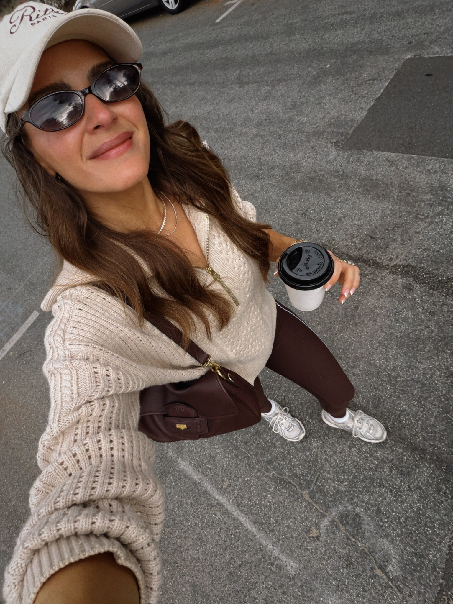 OOTD - quick workout & morning coffee walk 

Bag is @Vivrelle use code: LAURENROSCOPF

#LTKootd #LTKdayinmylife #LTKmorningroutine