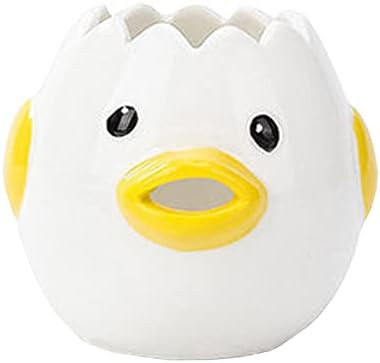 Cartoon Egg Separator Mini Egg White and Yolk Separator Practical and Simple Ceramic Egg Separato... | Amazon (US)