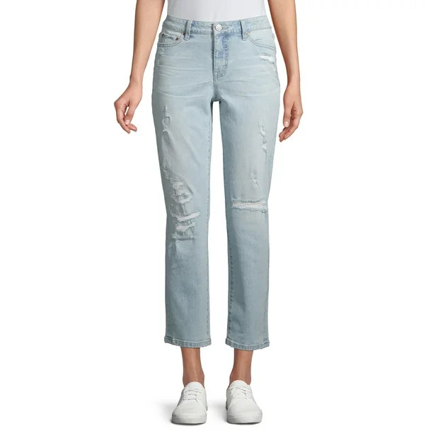 Time and Tru Boyfriend Jeans | Walmart (US)
