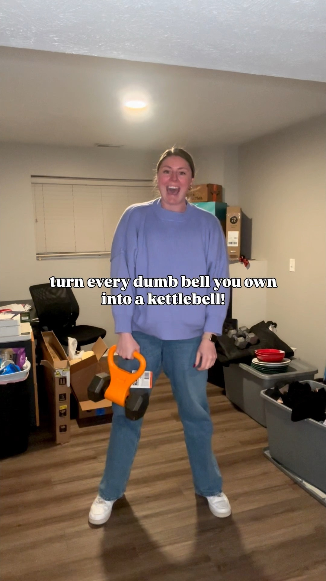 You guys have no idea how much money I just saved! I thought I was going to have to buy heavier dumb bells and kettlebells and now I only have to get dumb bells!!


It’s the little things! 

#workout #plussizefitnessmotivation #plussizefitness #plussizefitnessjourney #kettlebellworkout #dumbbellworkouts #homeworkoutessentials #homeworkouts 

#LTKActive #LTKFindsUnder50 #LTKfitnessgoals