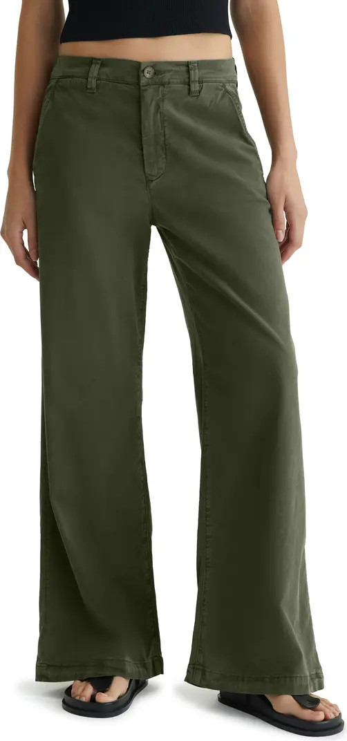 Caden Twill Wide Leg Pants | Nordstrom