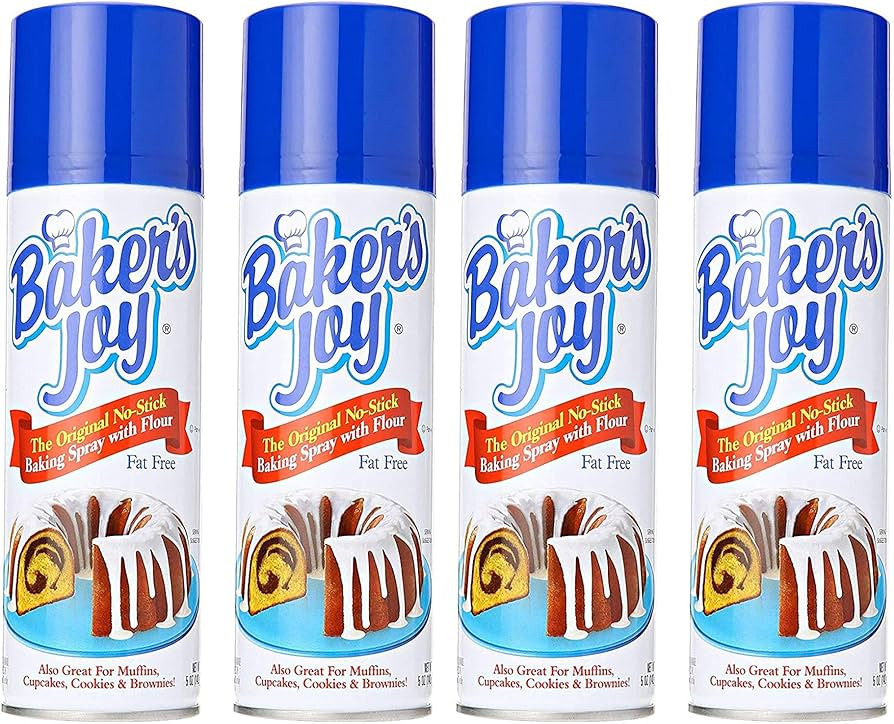 Bakers Joy Cake Pan Spray 4 Pack | Amazon (US)