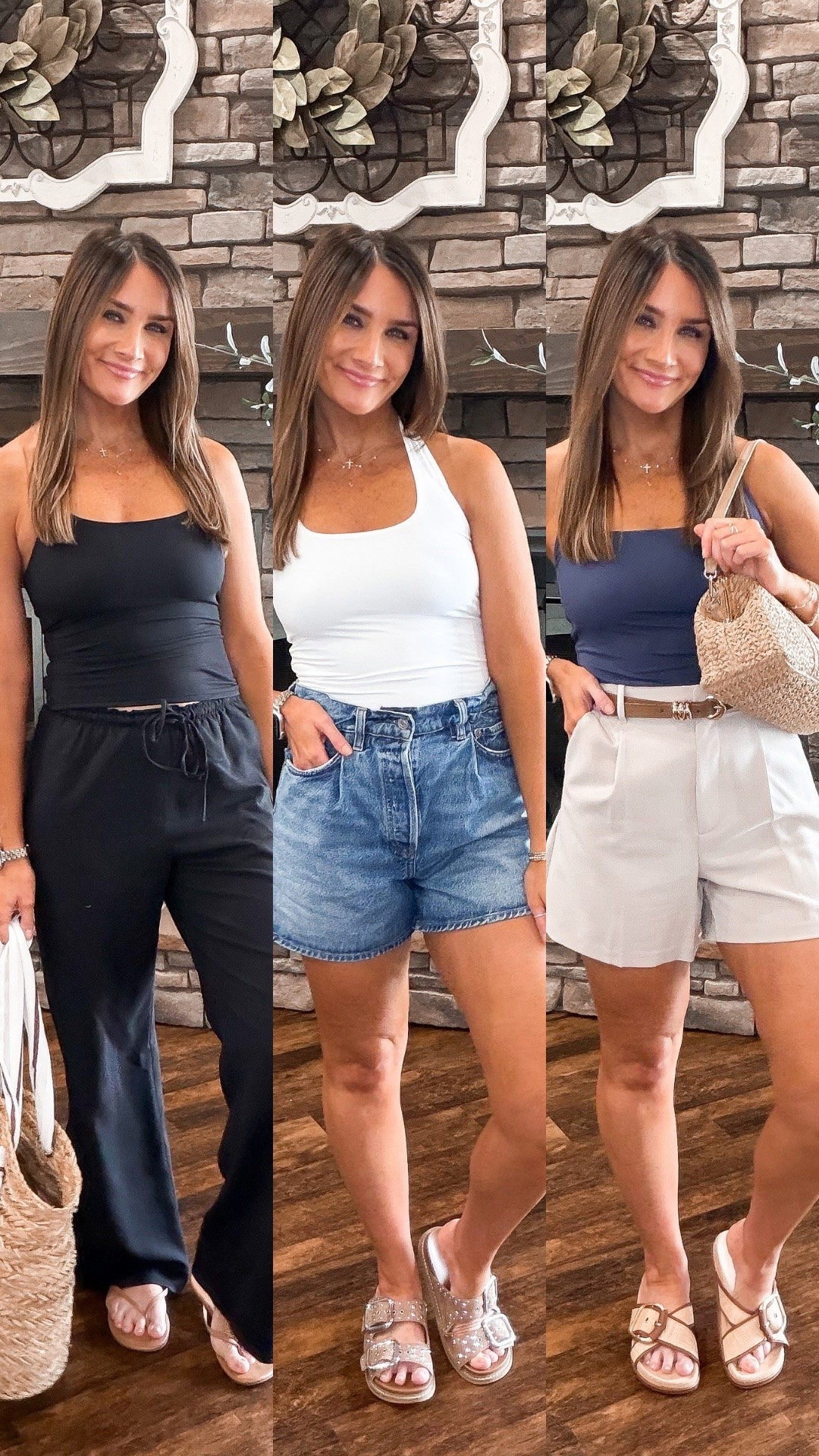 If you’ve been looking for the perfect halter top, these from Amazon are SO good. I grabbed three different styles — one with a button closure, one that ties in the back, and one you just throw on over your head.They’re soft, stretchy, flattering, double lined, and not see-through at all. Such easy pieces to style for summer — cute enough for date night but comfy enough for everyday wear too.

Wearing size medium, tts. 

All three halter tops on sale currently and under $20. 

#AmazonStyle #HalterTop #SummerLooks  #SummerEssentials #EverydayStyle #OOTDFashion #DateNightStyle #AmazonDeals #FashionContent #SimpleStyle #TrendingFashion #WomenStyle #VacationOutfits #AmazonFavorites

#LTKgrwm #LTKmomlife #LTKootd