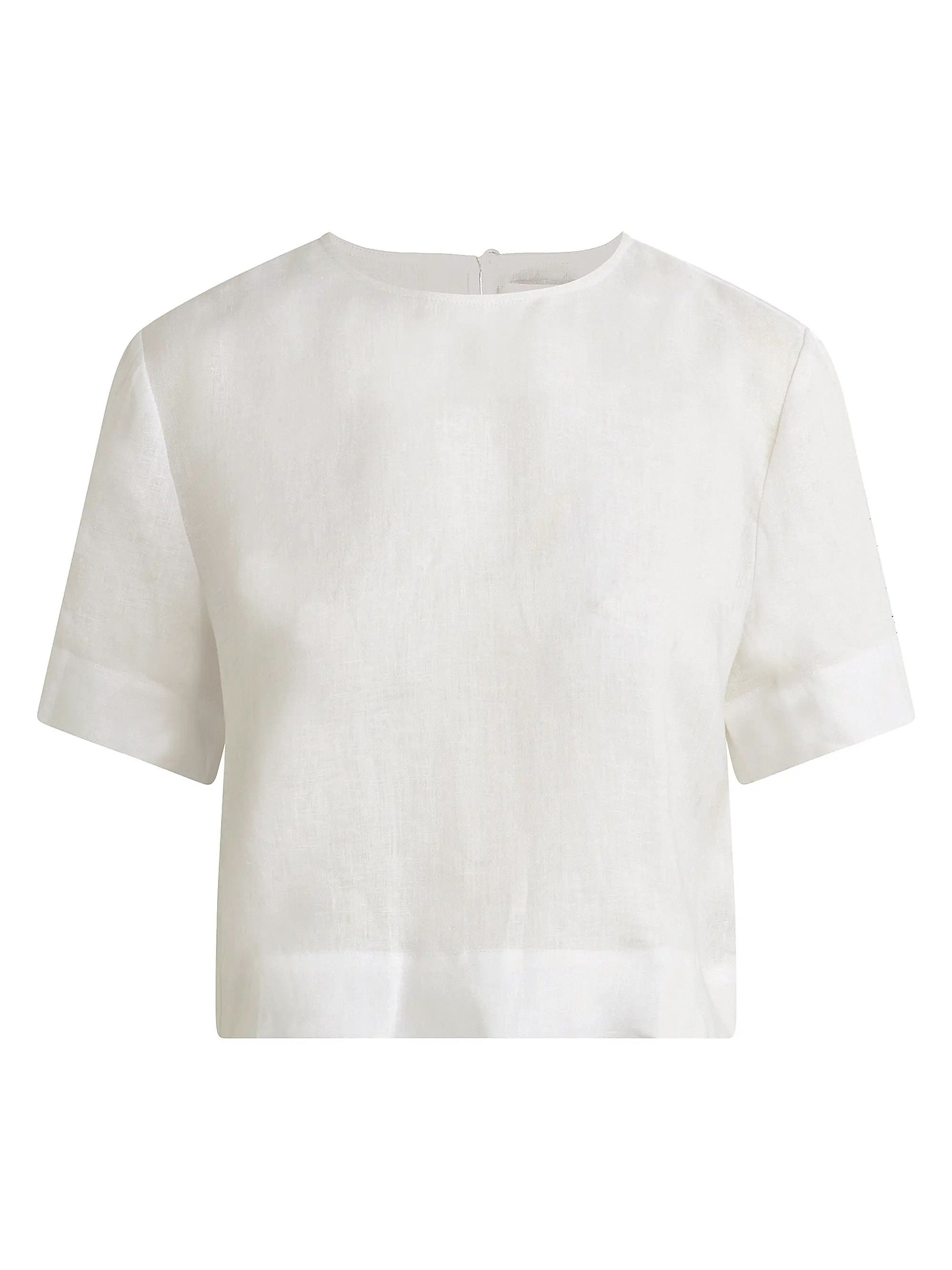 Easy Breezy Short Sleeve Linen Top | Saks Fifth Avenue