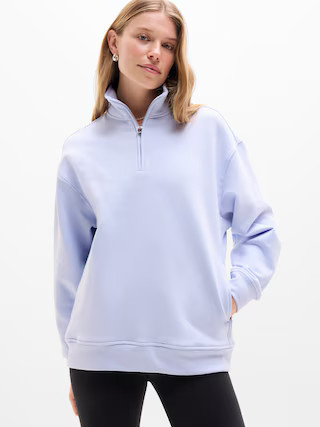 Forever Fleece 1/4 Zip Sweatshirt | Athleta