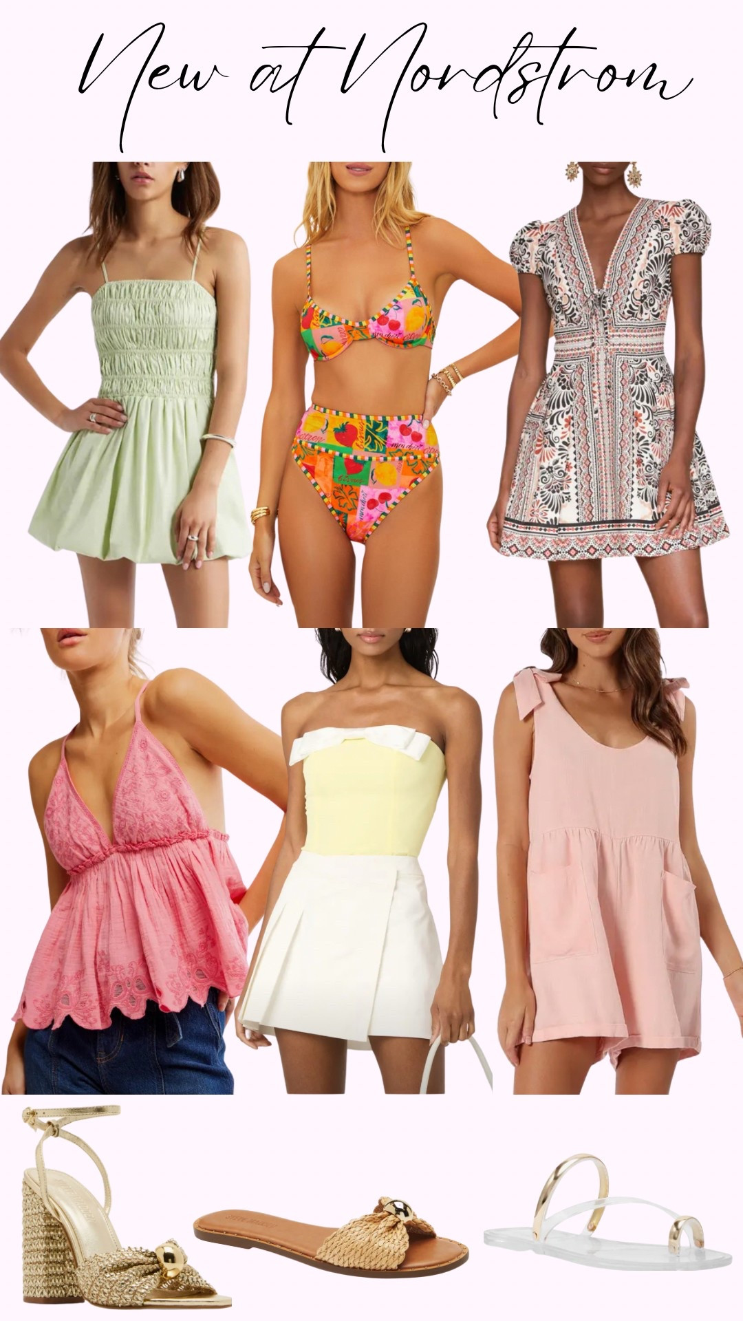 Nordstrom new arrivals, summer outfits 

#LTKFindsUnder100 #LTKShoeCrush #LTKTravel