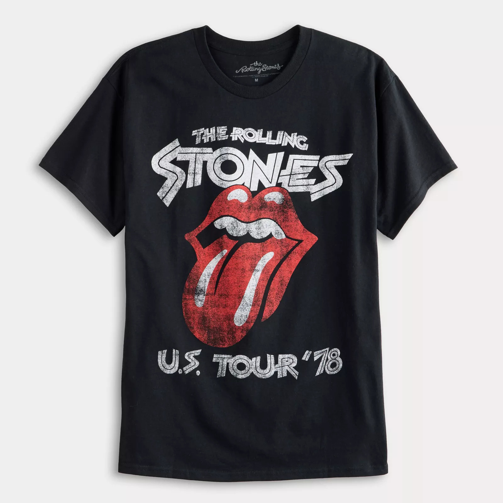 Men's The Rolling Stones Classic U.S. Tour '78 Crewneck Graphic Tee | Kohl's