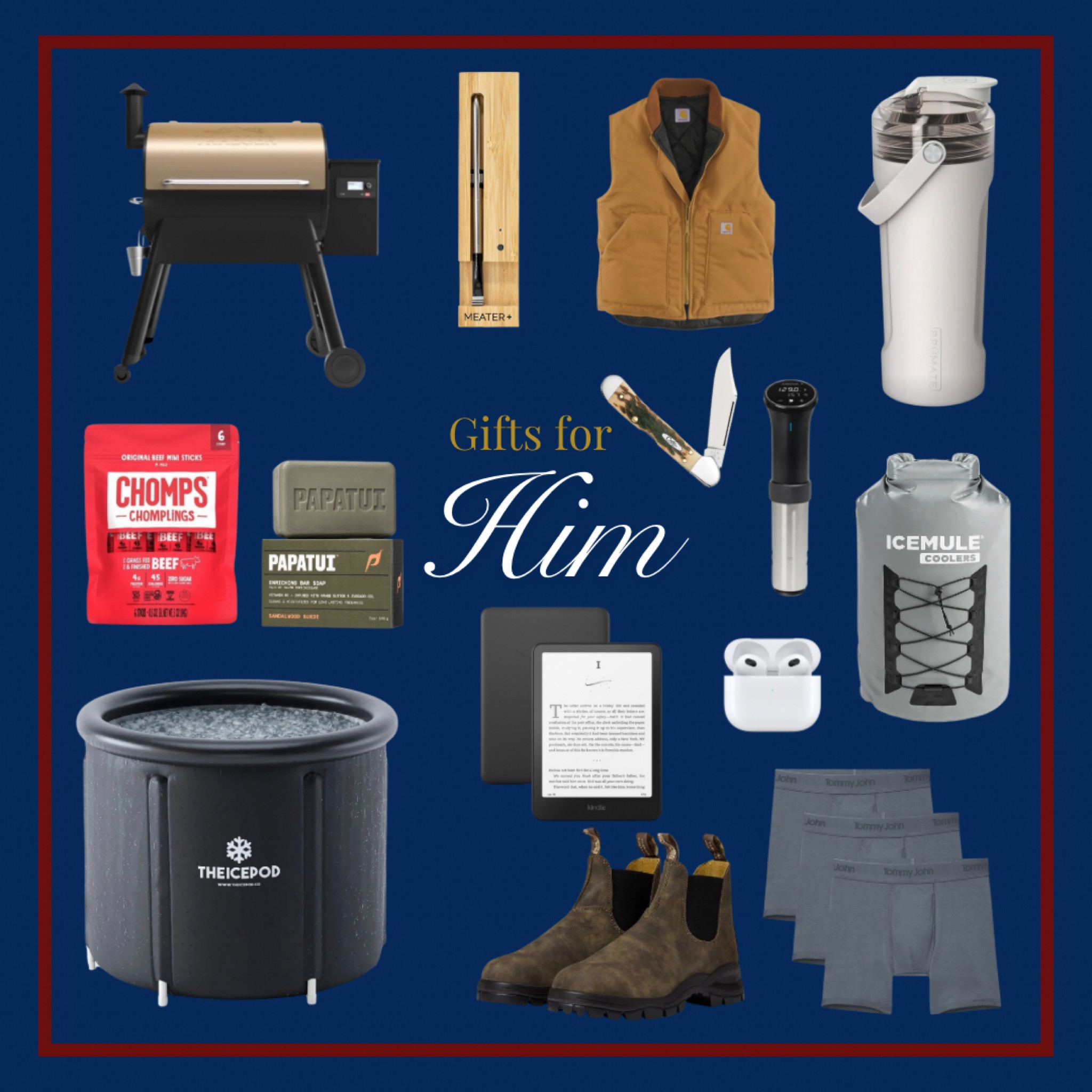 A gift guide for him that he will actually want. 


#LTKGiftGuide #LTKHoliday #LTKMens