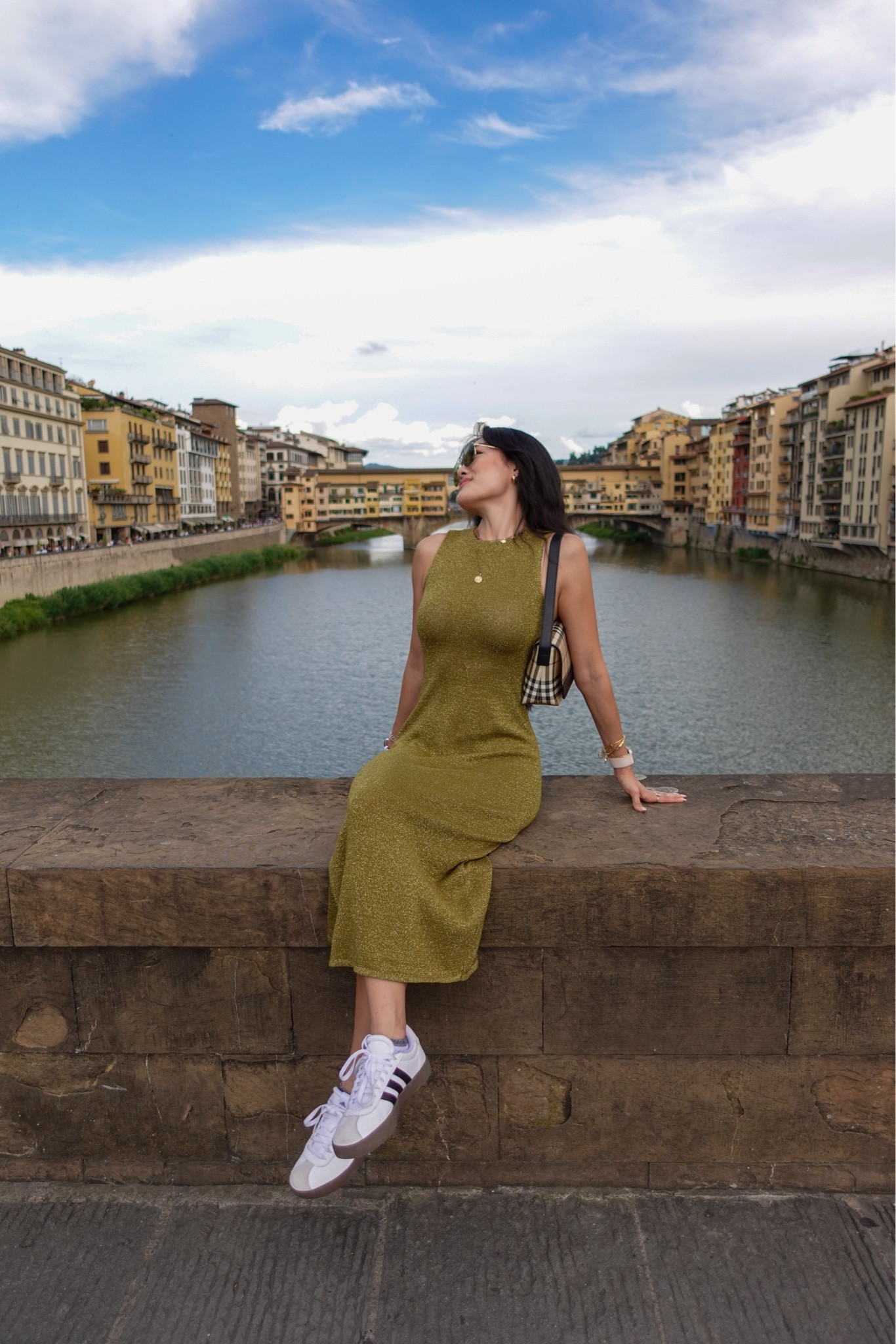 European summer outfit 🇮🇹✨🥂 wearing this dress from sezane, fits true to size! 

#LTKStyleTip #LTKTravel #LTKShoeCrush