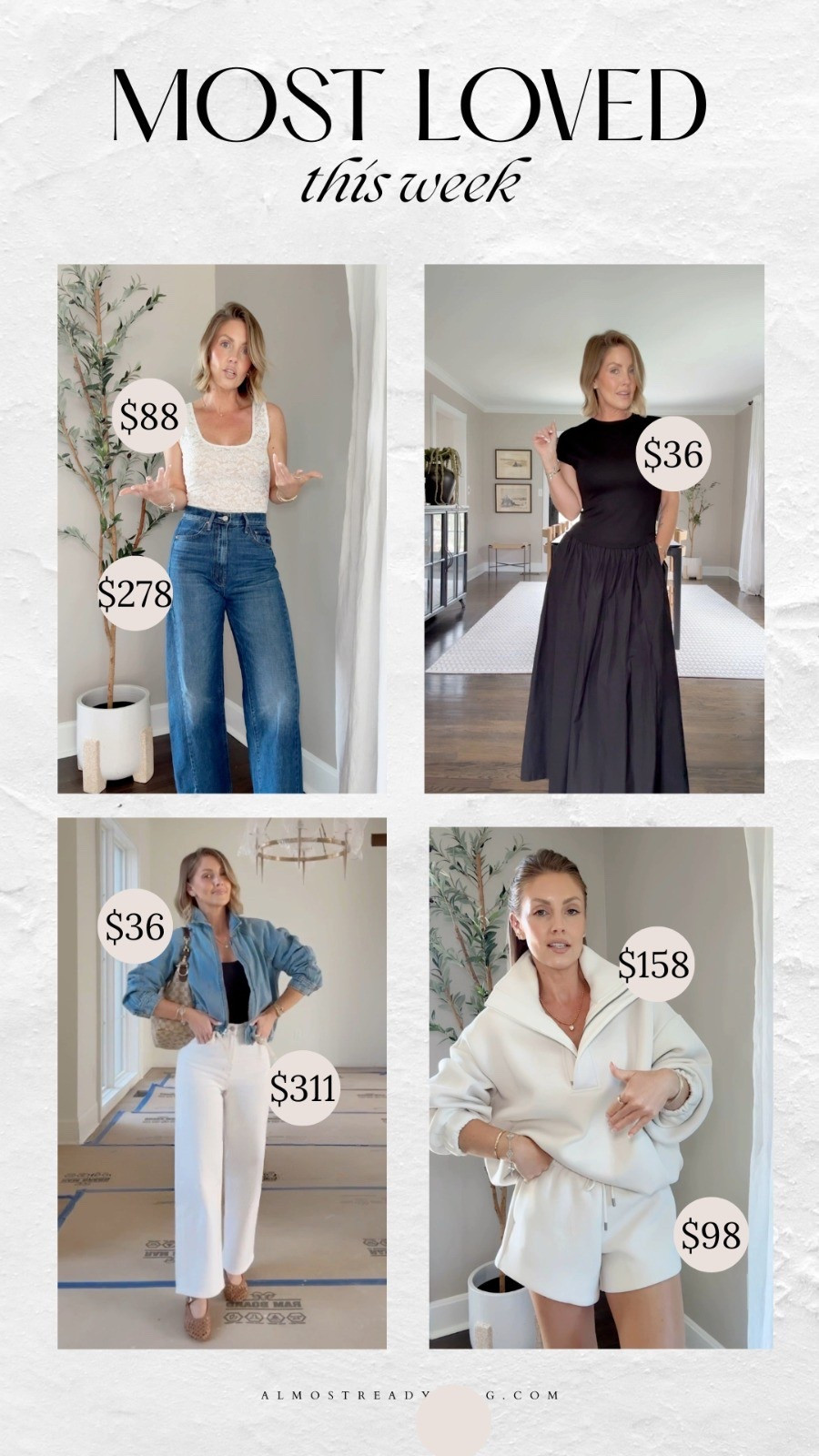 Most loved this werk, walmart finds, black maxi dress, lululemon, athleisure outfit, barrel leg jeans, amanda west, almostreadyblog

#LTKPetite #LTKOver40