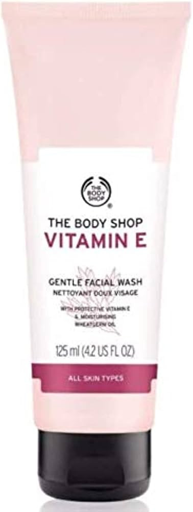 The Body Shop Vitamin E Gentle Facial Wash, 3.4 Ounce | Amazon (US)