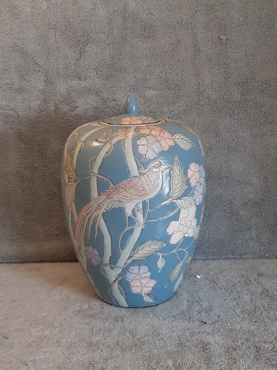Asian Ginger Jar / Urn  Asian Storage Jar | Etsy | Etsy (US)
