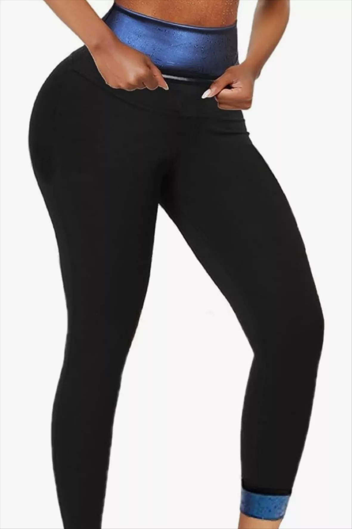 Women High Waisted Compression Workout Shaper Leggings Thermo