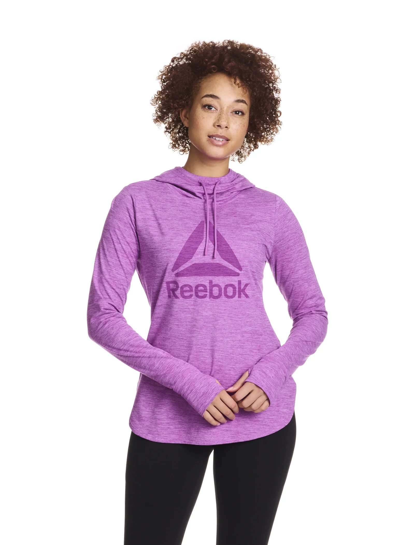 Reebok Women's and Women's Plus Swift Performance Hoodie, Sizes XS-4X | Walmart (US)