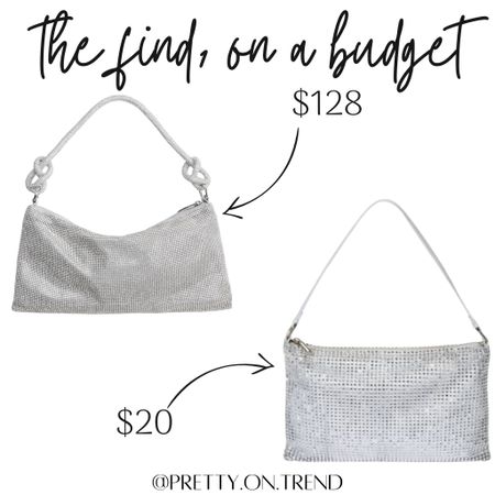 The find, on a budget mesh/sequin bag 

#LTKSeasonal #LTKitbag #LTKHoliday