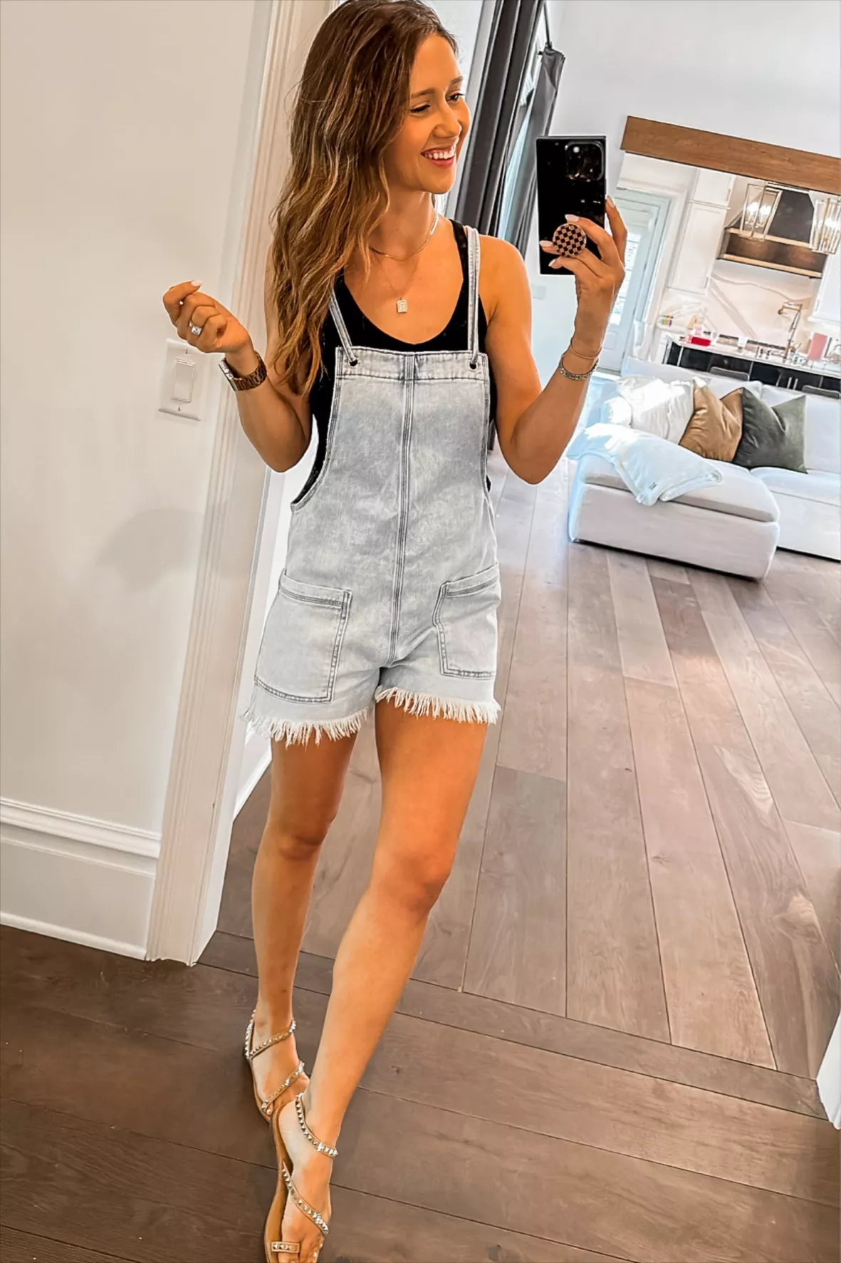 Aerie Double Strap Shortall curated on LTK