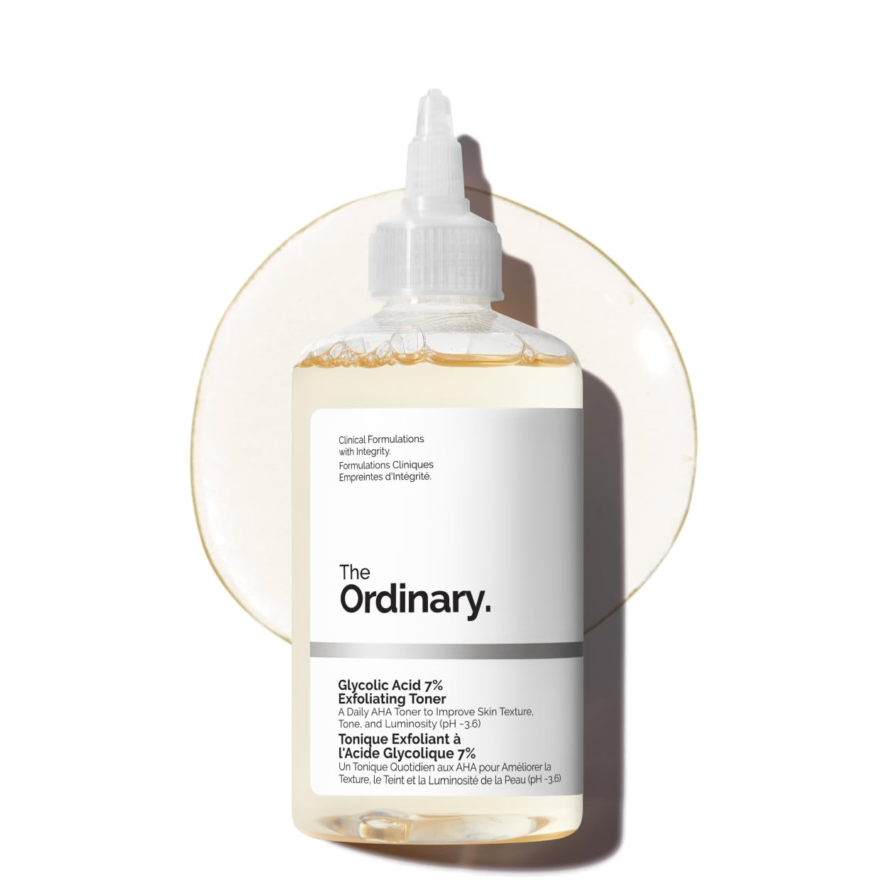 The Ordinary Glycolic Acid 7% Exfoliating Toner, Brightening and Smoothing Daily Toner for More E... | Amazon (US)