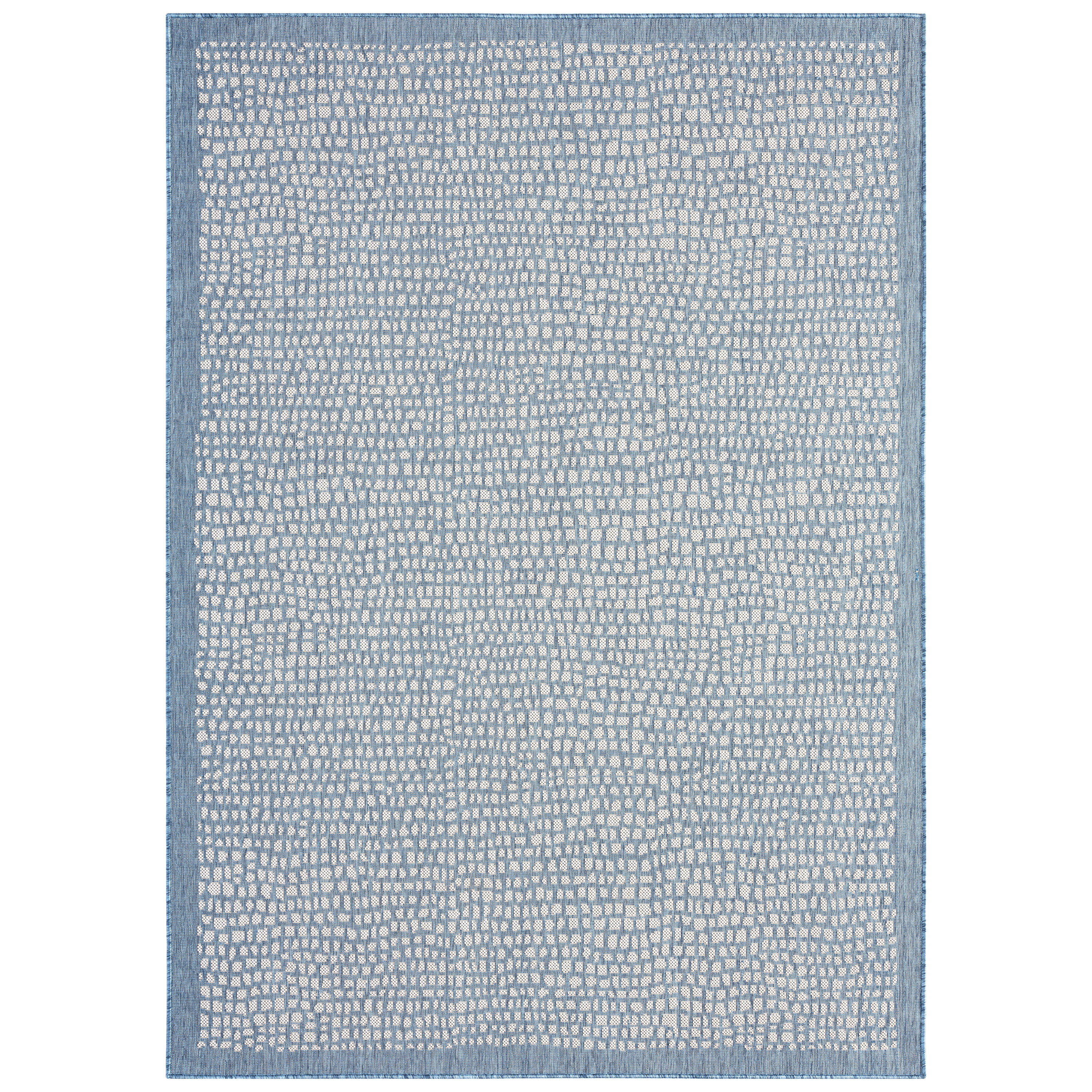 Tommy Bahama Patio Country Marlin 8 x 10 (ft) Polypropylene Blue Rectangular Indoor/Outdoor Coastal Spot Clean Only Area rug | 1-6821-309 | Lowe's