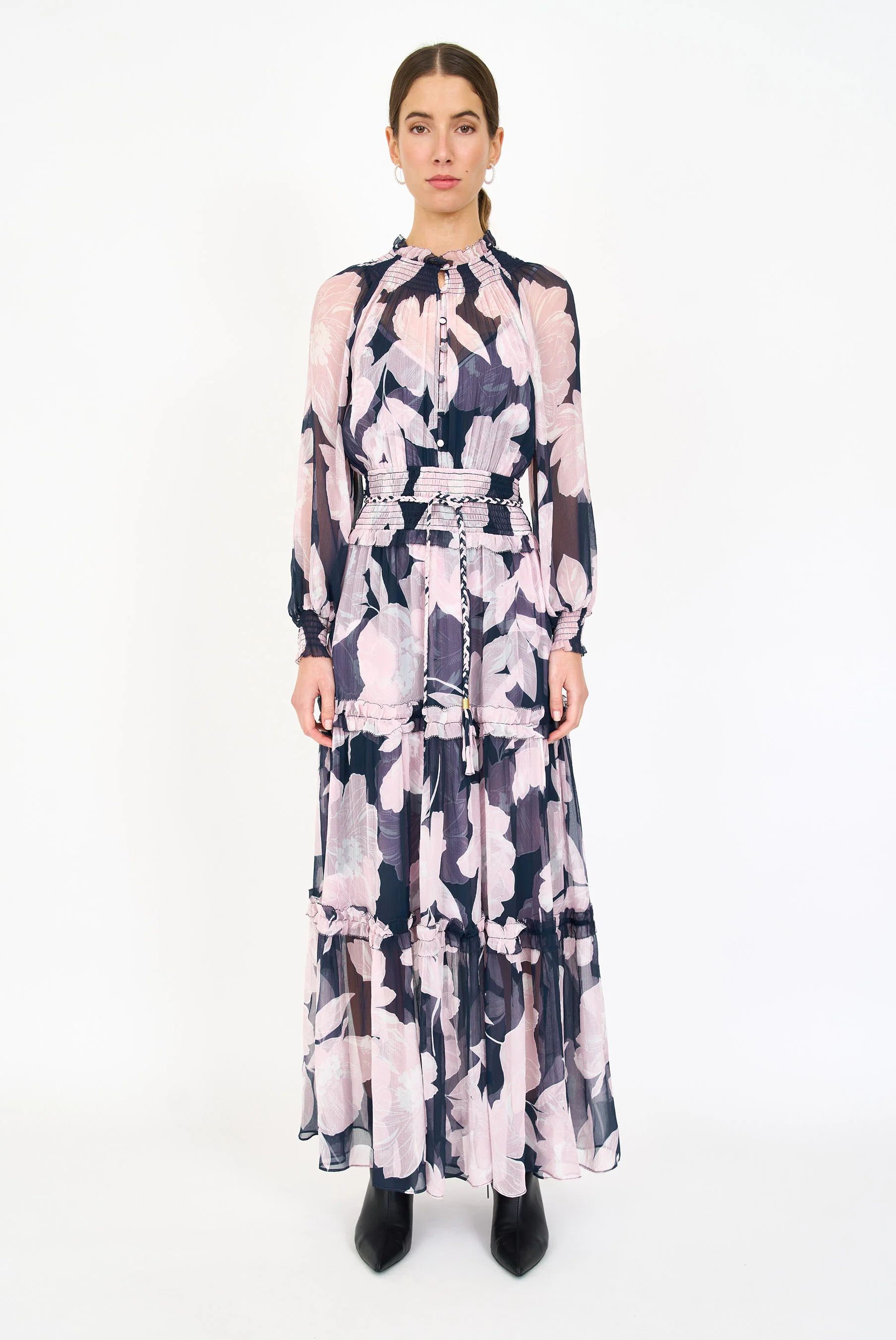 Florence Dress - Midnight Blossom | Christy Lynn