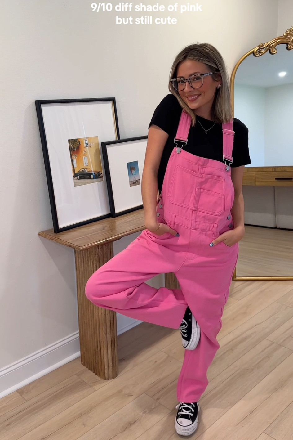 I’m wearing size small in both the baby tee & overalls. Baby tee comes in a pack of 4! Super lightweight but not see through. Love them! 

#LTKstyletip #LTKfindsunder100 #LTKfindsunder50