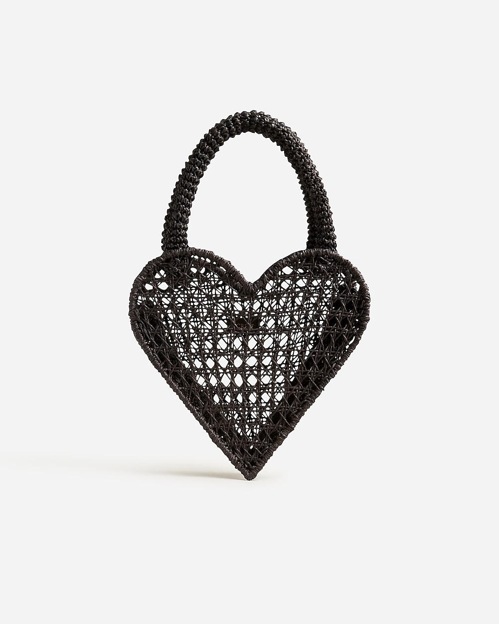 Small heart straw bag | J. Crew US