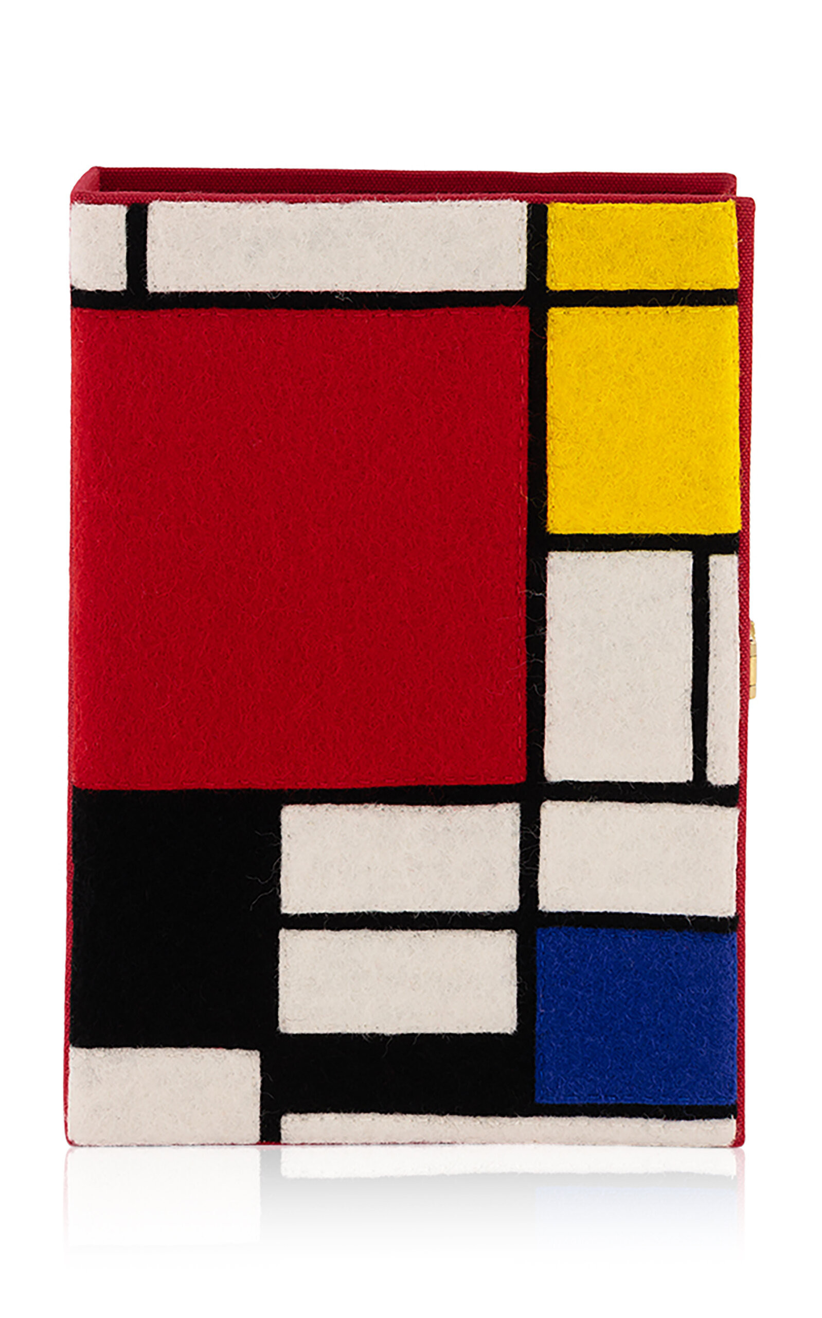 Olympia Le-Tan - Mondrian Book Clutch - Multi - OS - Moda Operandi | Moda Operandi (Global)