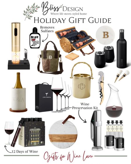 Wine lover gift guide 🍷

#LTKHoliday #LTKGiftGuide #LTKhome