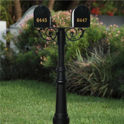 Hanford Post Mounted Mailbox | Wayfair North America