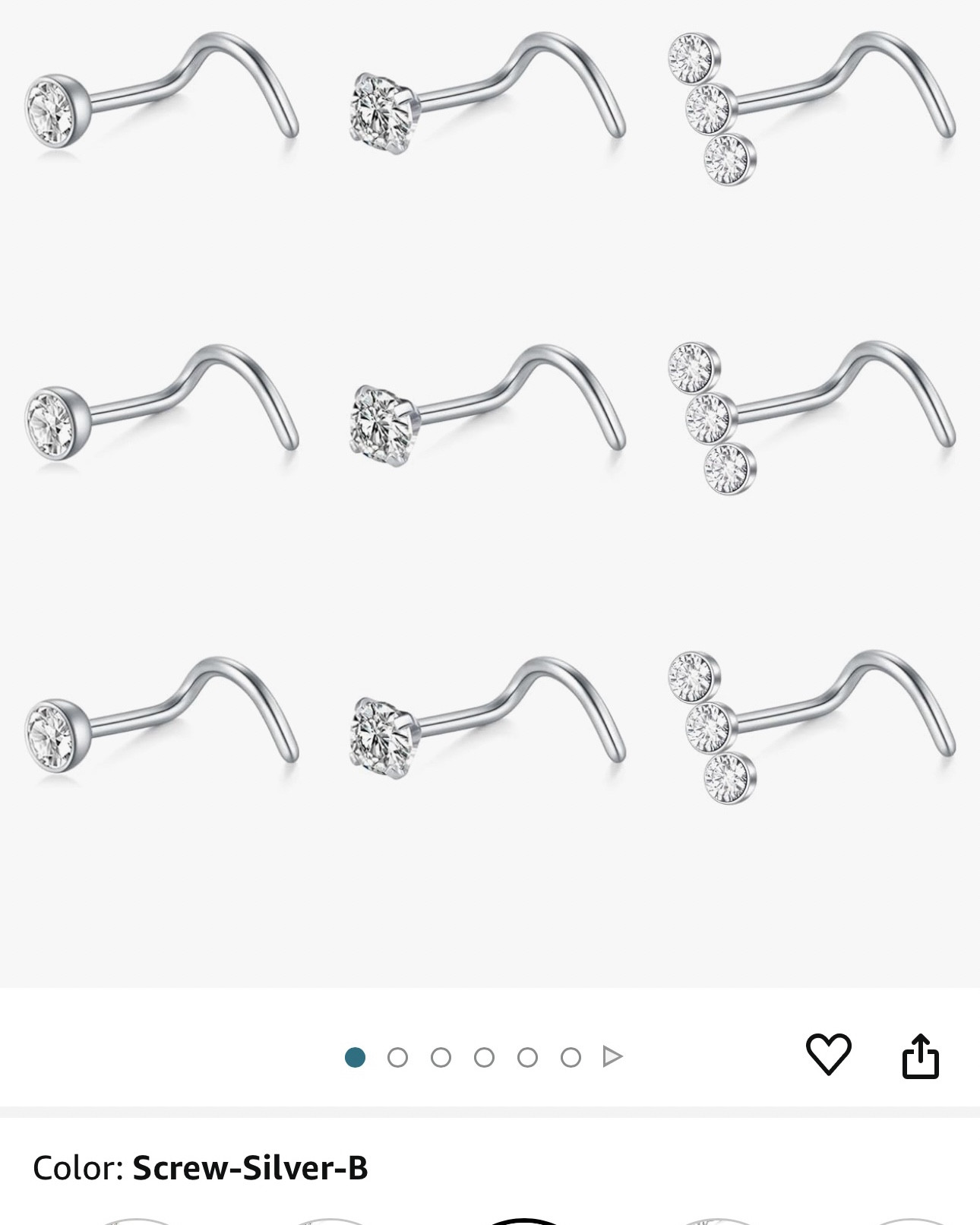 Nose rings , repeat item because I always loose mine😂😬

#LTKStyleTip #LTKFindsUnder50 #LTKBeauty