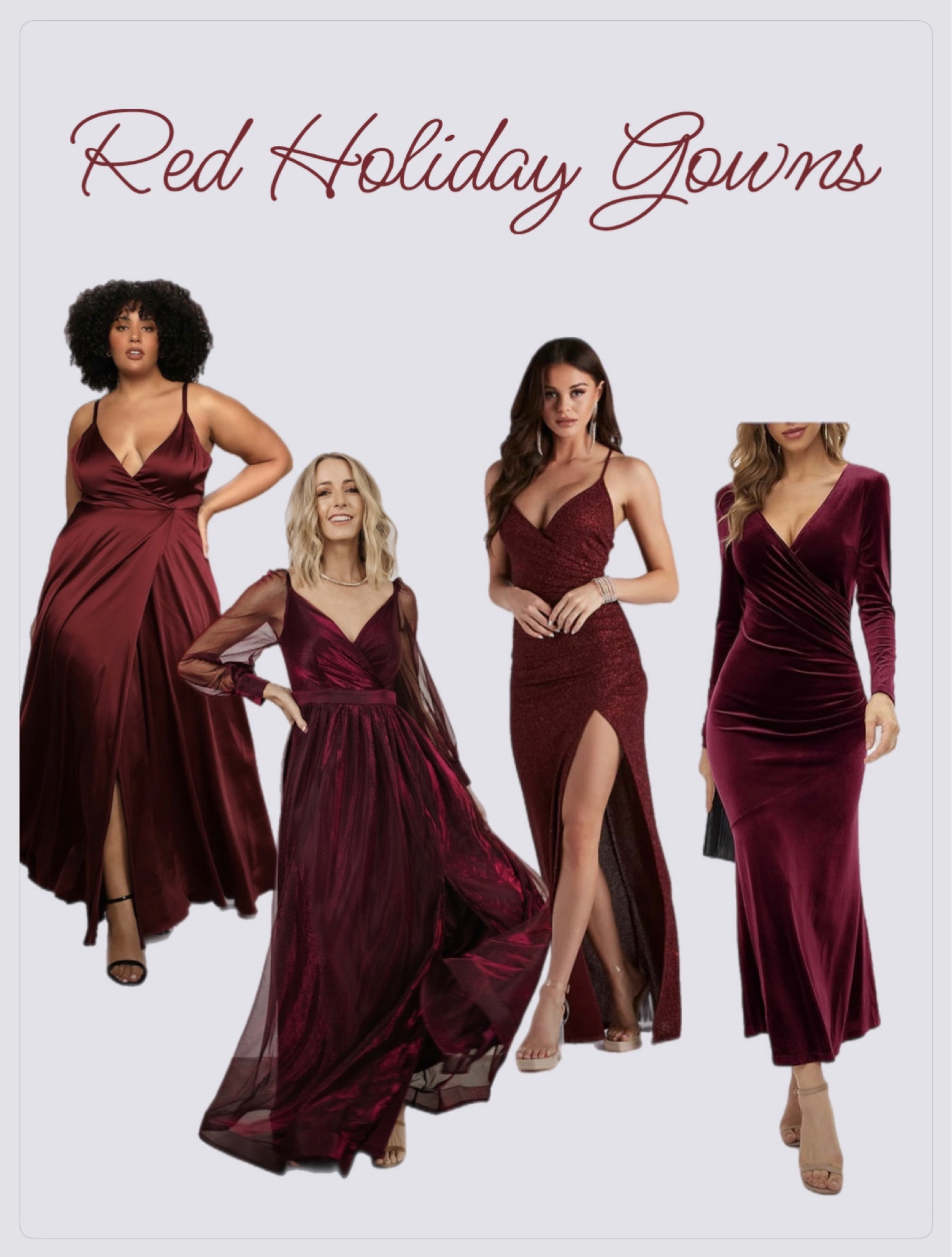 Red dresses for every Holiday event ♥️🎄

Christmas card dresses • Christmas party formal dresses • Military party Formal dresses • Winter Ball Gowns

#LTKparties #LTKHoliday #LTKmidsize