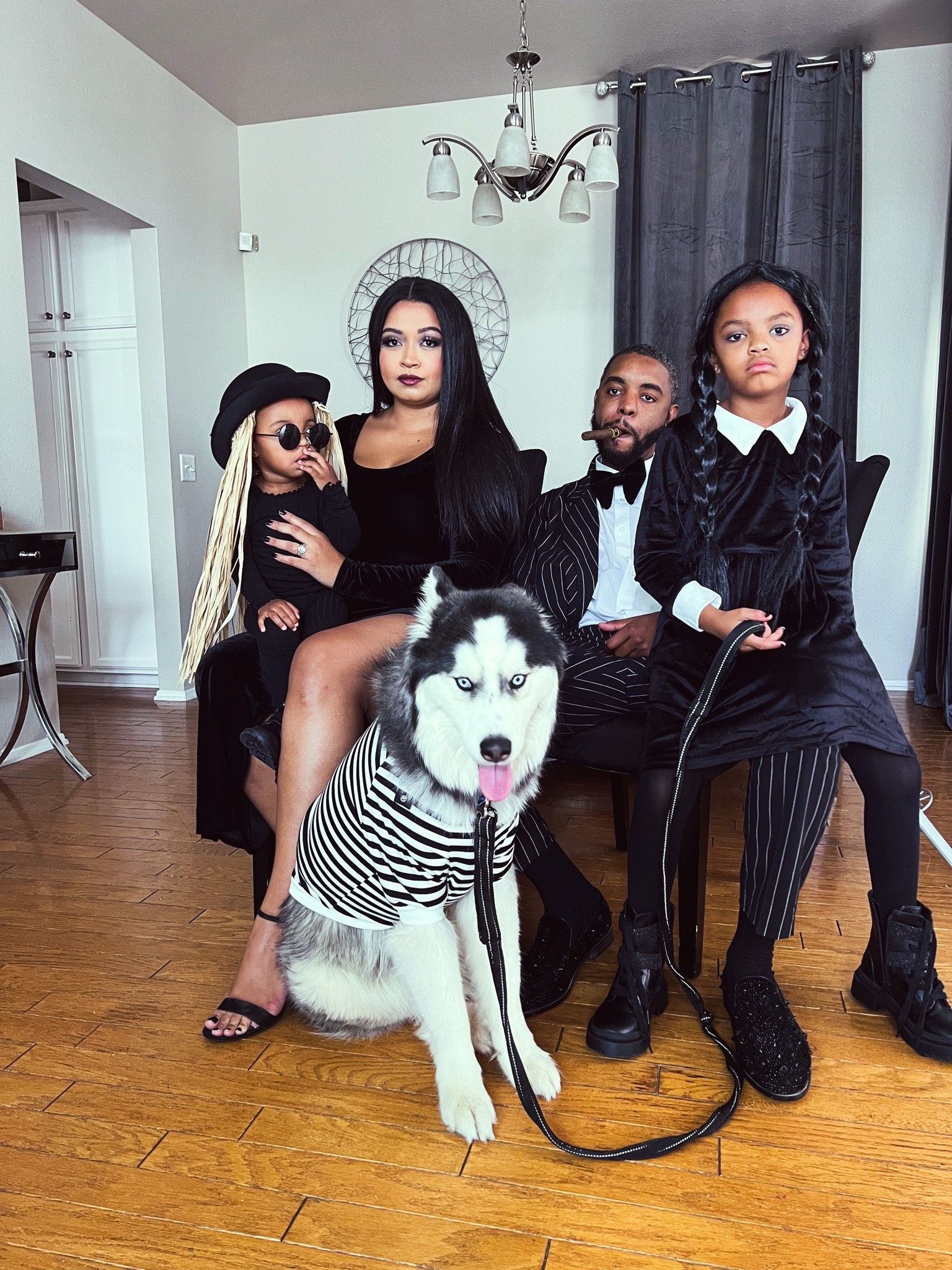 Family Halloween costume 
| Addams Family |  diy#LTKHalloween 

#LTKSeasonal #LTKfamily
