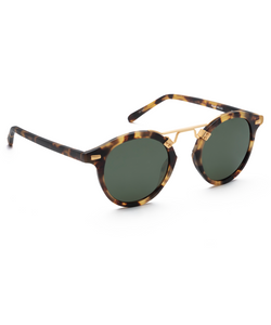 ST. LOUIS CLASSICS | Matte Tokyo Tortoise Polarized 24K | KREWE Eyewear