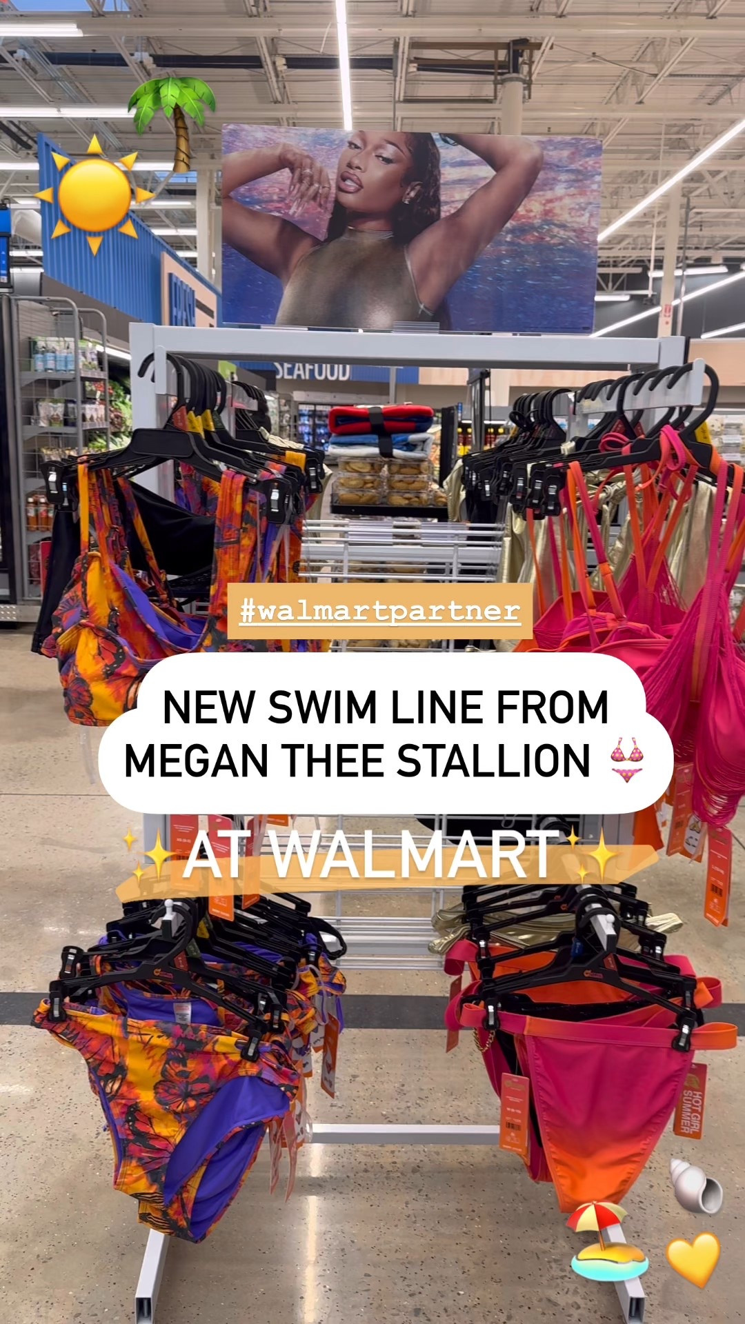 #WalmartPartner Ready for a Hot Girl Summer with @theestallion new swim line 👙 only at @Walmart ☀️🐚

#LTKSeasonal #LTKSummerEdit #LTKSwim