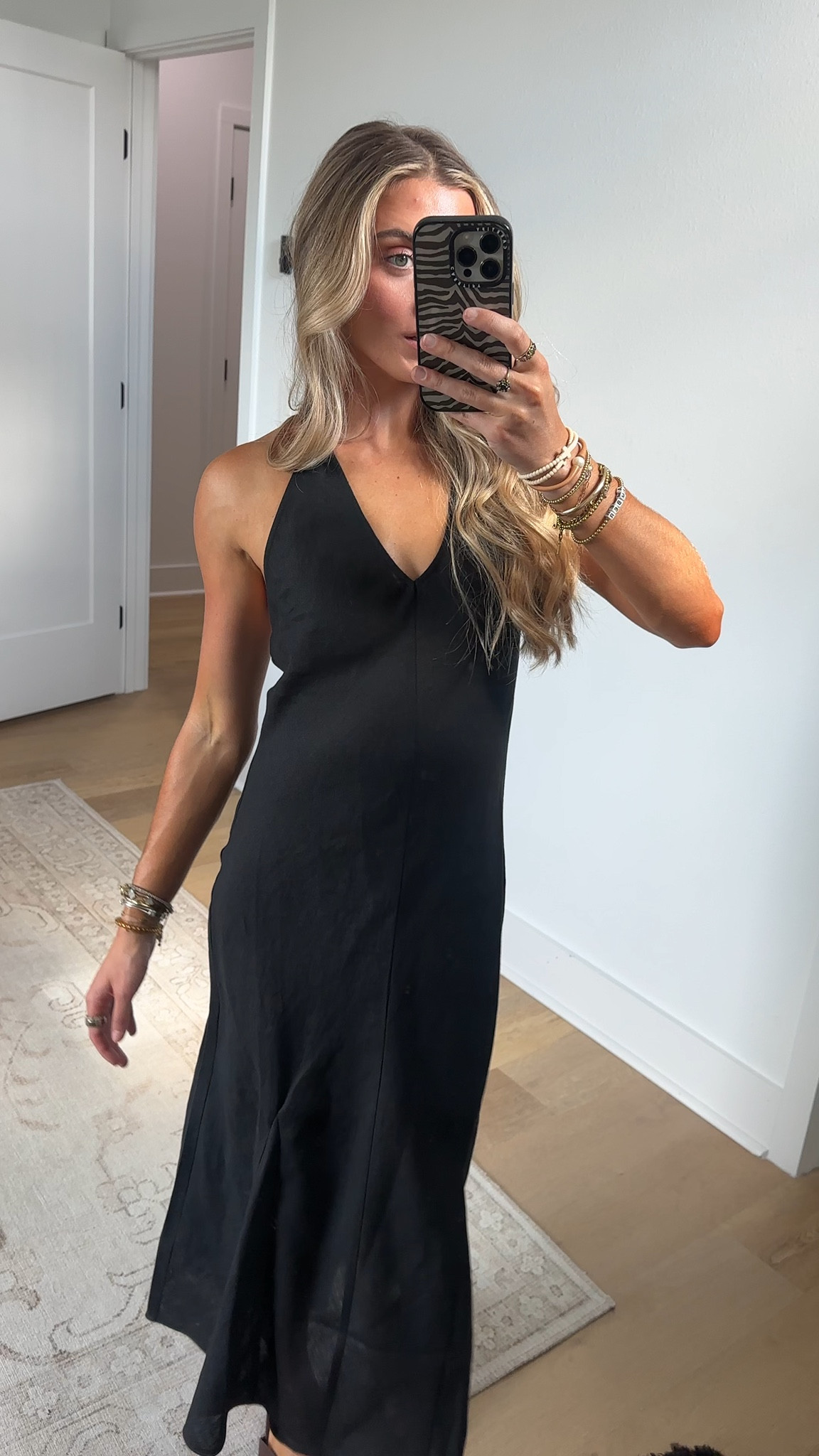 @jcrew size xs A dress that's ready for everything on your summer calendar. . .thanks to the flattering halter silhouette, streamlined shape and deeper V neckline (that's still superwearable). Plus, it's crafted in lightweight 100 percent linen, so it's guaranteed to keep you looking and feeling cool.

#LTKootd #LTKdayinmylife #LTKSeasonal