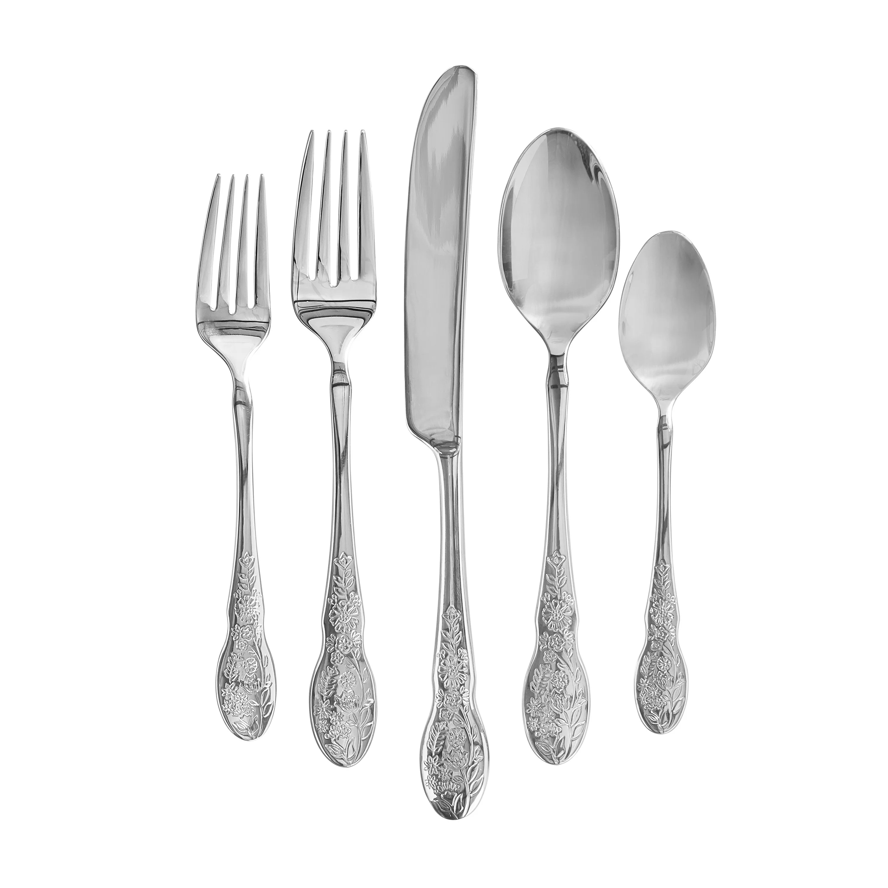 The Pioneer Woman Mazie 20-Piece Flatware Set, Service for 4 | Walmart (US)