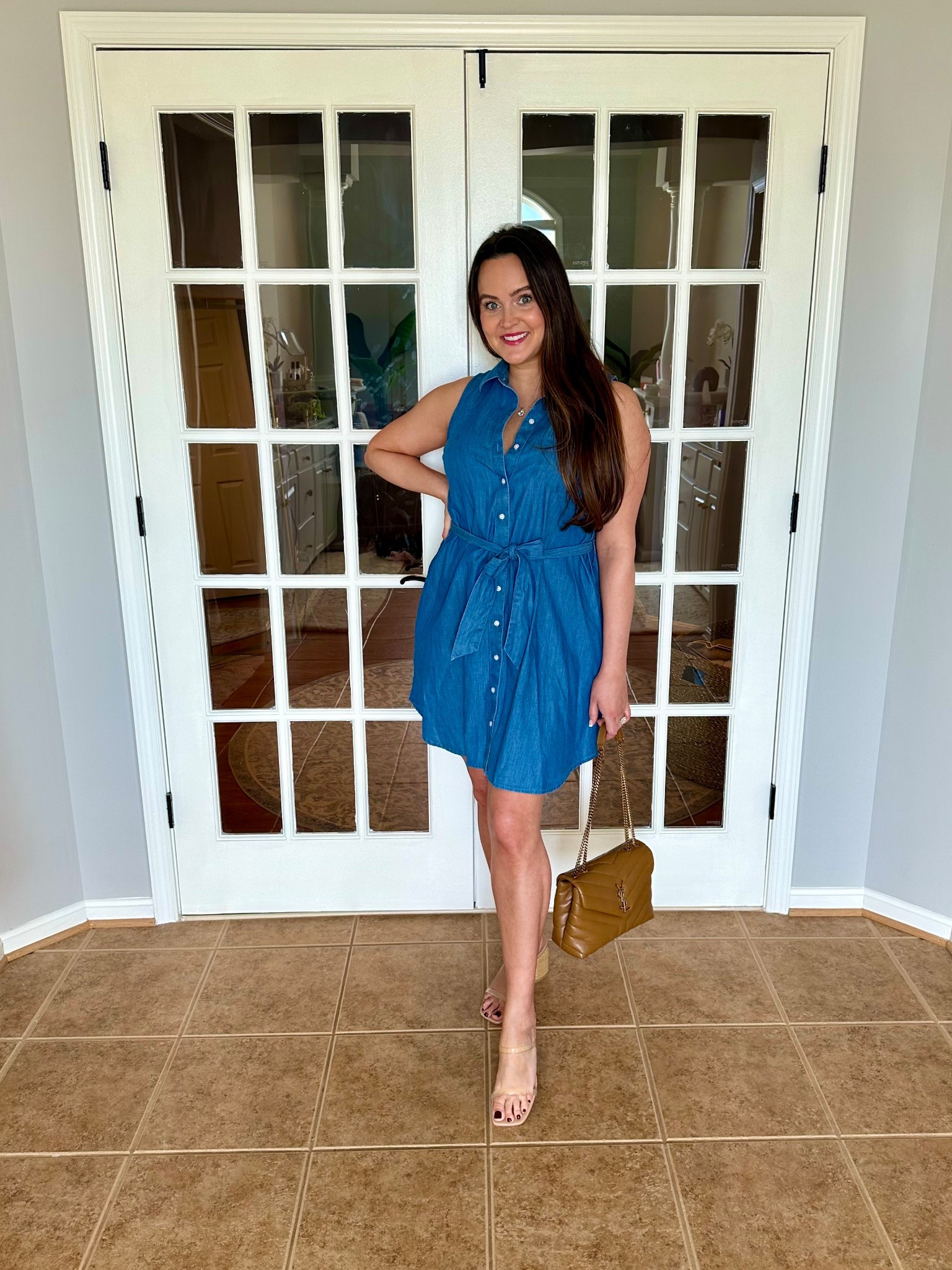 cutest and most comfy chambray dress!
💙
wearing a medium 

#LTKSaleAlert #LTKSeasonal #LTKFindsUnder50