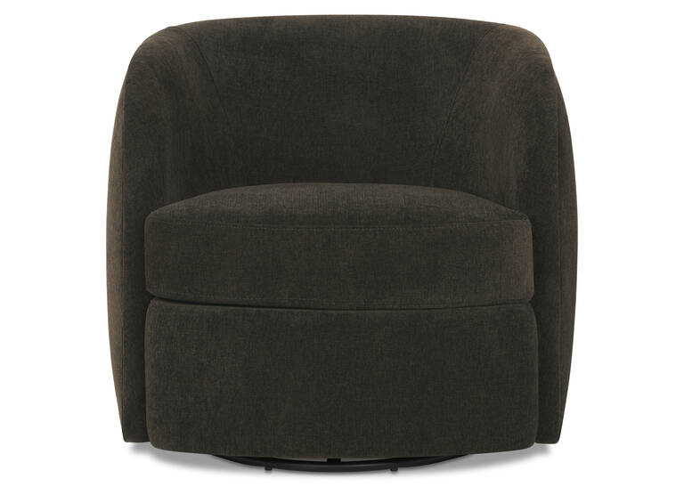 Viola Swivel Chair -Nirvana Espresso | Urban Barn