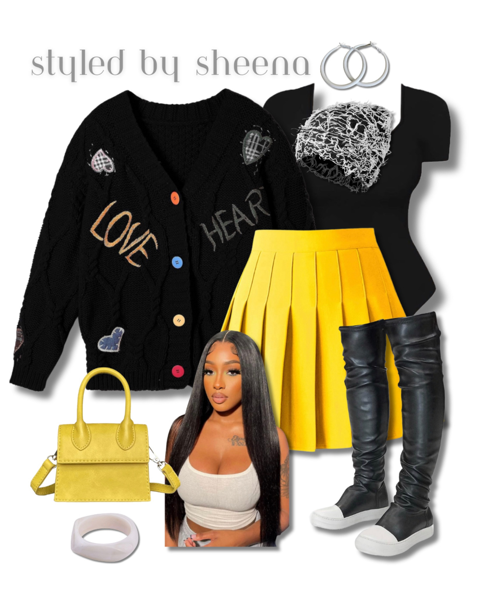 Button Up Cardigan and Pleated Skirt Outfit Inspo


sweater outfits, fall fashion, thigh high boots, yellow mini skirt, black sweaters, rick Owens sneakers, winter ootd, thanksgiving outfits, knit hats

#LTKitbag #LTKshoecrush #LTKstyletip