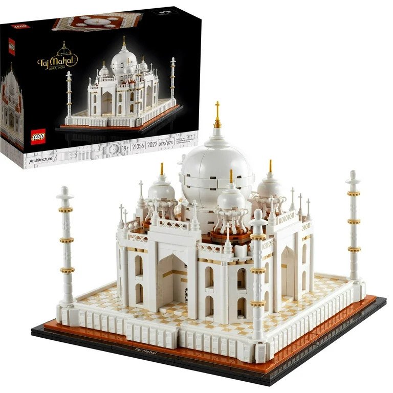 LEGO Architecture Taj Mahal (20156) Building Toy; Engaging Building Project for Adults (2022 Piec... | Walmart (US)