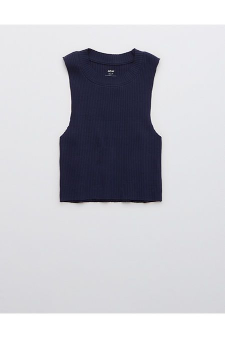 Aerie Rebel Cropped Tank Top | American Eagle Outfitters (US & CA)