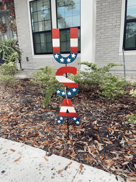 The cutest USA yard stake we’ll be using for our mulch by our front door! 

#LTKSeasonal #LTKstyletip #LTKhome