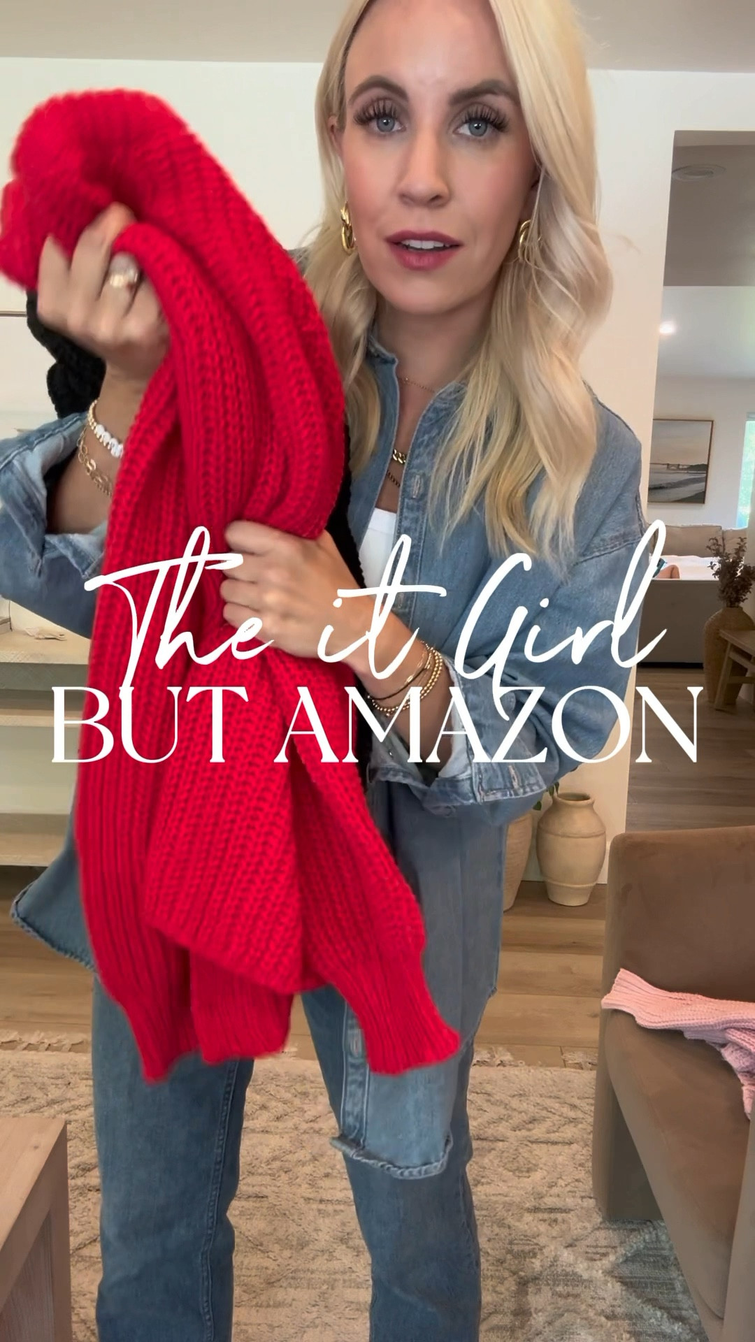 Amazon chunky cardigan! I’m in a size medium 

#LTKStyleTip #LTKFindsUnder50 #LTKSaleAlert