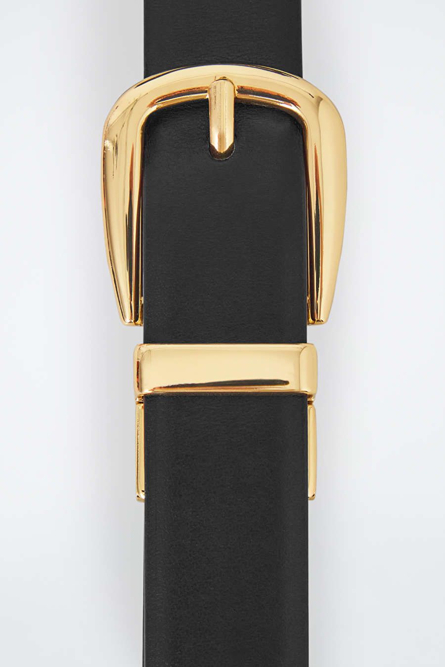 REVERSIBLE LEATHER BELT - BORDEAUX / BLACK - COS | COS UK