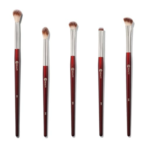 BK BEAUTY - ESSENTIALS EYE BRUSH SET (5PC) - Professional Eye Makeup Brushes for Blending, Smudging, & Defining | Premium Eyeshadow Brush Set for Flawless Eye Looks | Amazon (US)