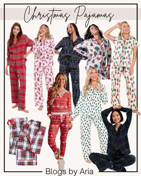 Christmas pajamas ✨ holiday pajamas flannel pajamas plaid pajamas 

#LTKstyletip #LTKGiftGuide #LTKHoliday