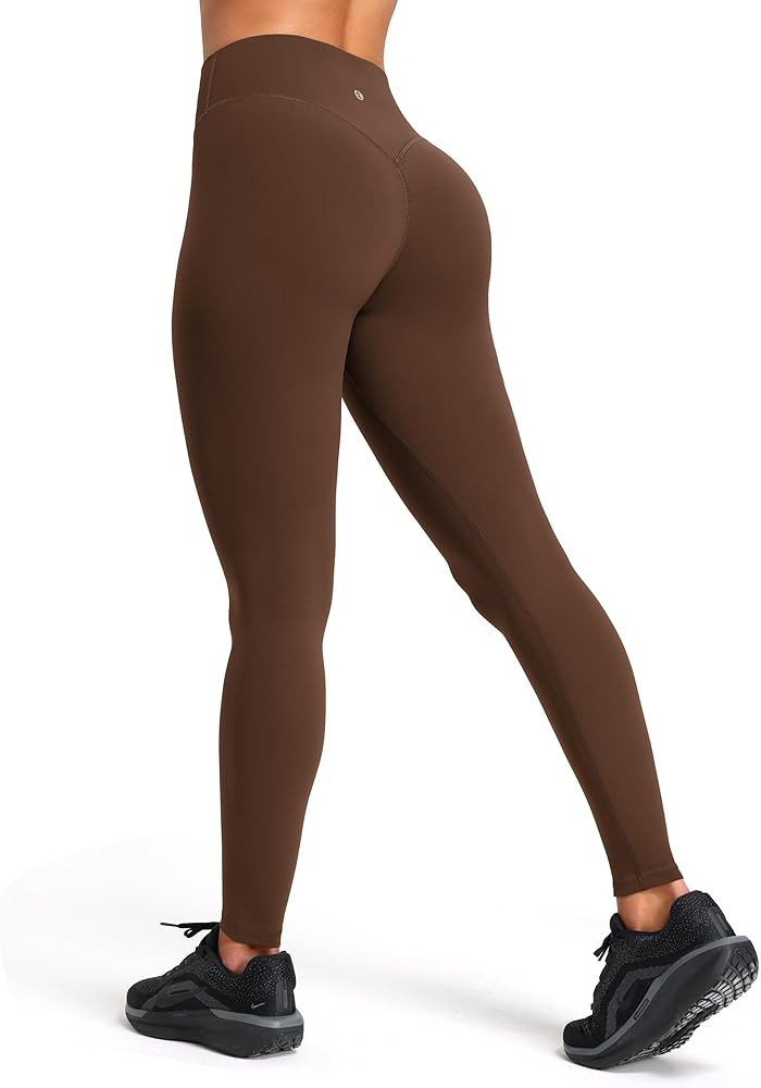 Colorfulkoala Sculptiva Butt-Lifting Hidden Scrunch Leggings for Women, No Front Seam High-Waiste... | Amazon (US)