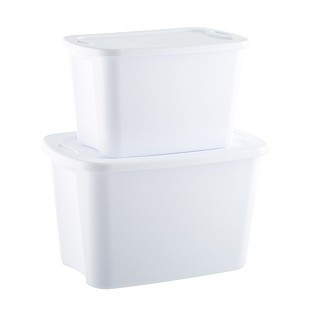 Sterilite 18 gal. Tote Box White | The Container Store