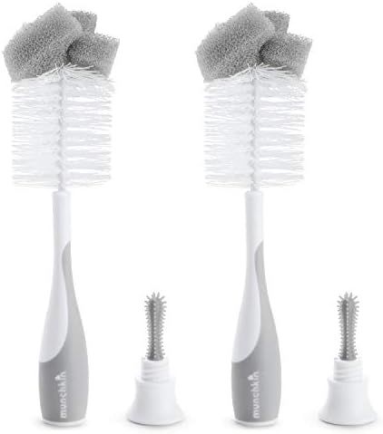 Amazon.com: Munchkin Sponge Bottle Brush, 2 Pack, Grey : Everything Else | Amazon (US)